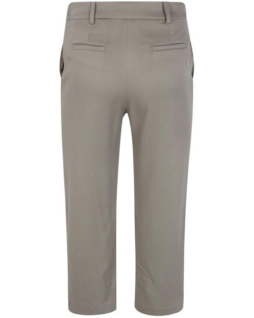 Frankie Shop Gray "Lior Fluid" Capri Pants
