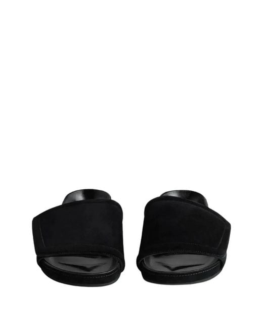 Phoebe Philo Black Chunky Slide