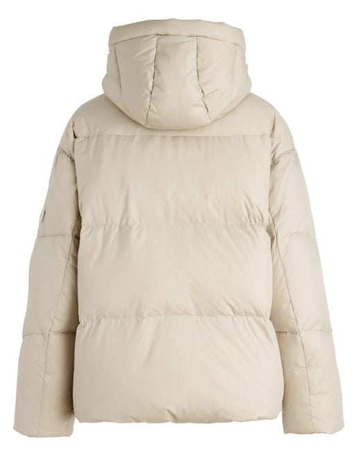 Tatras Natural Hooded Padded Coat