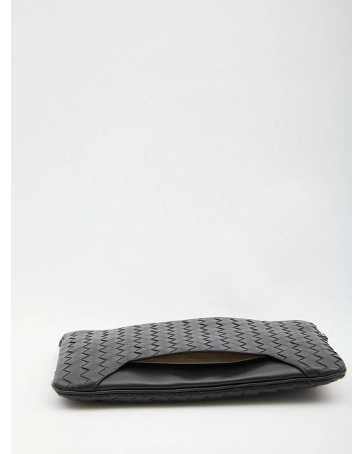 Bottega Veneta Black Document Holder Getaway for men