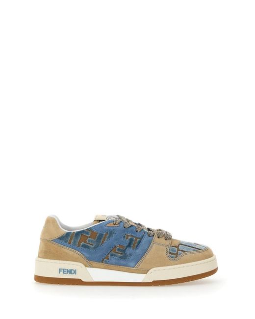Fendi Blue "Match" Sneaker
