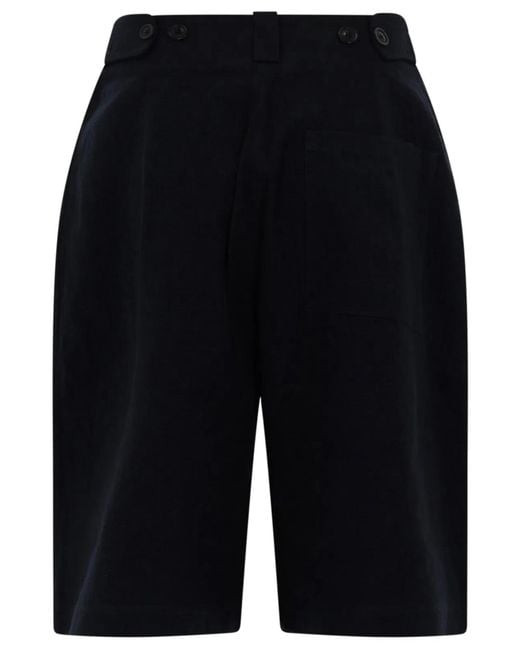 YMC Blue Shorts "Carax" for men