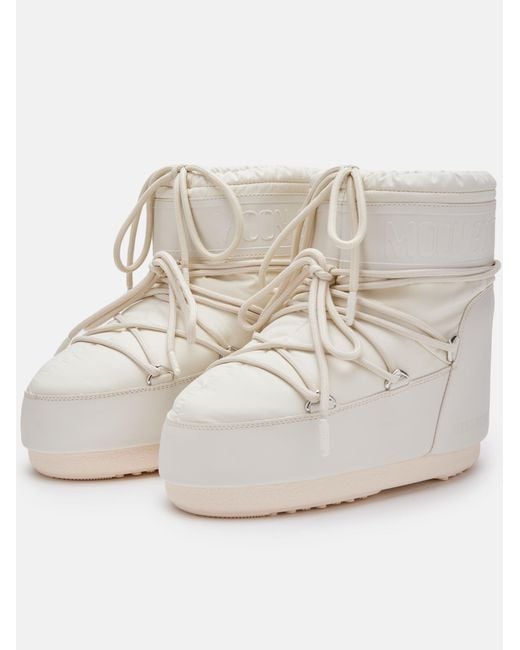 Moon Boot White Mb Icon Low Rubber