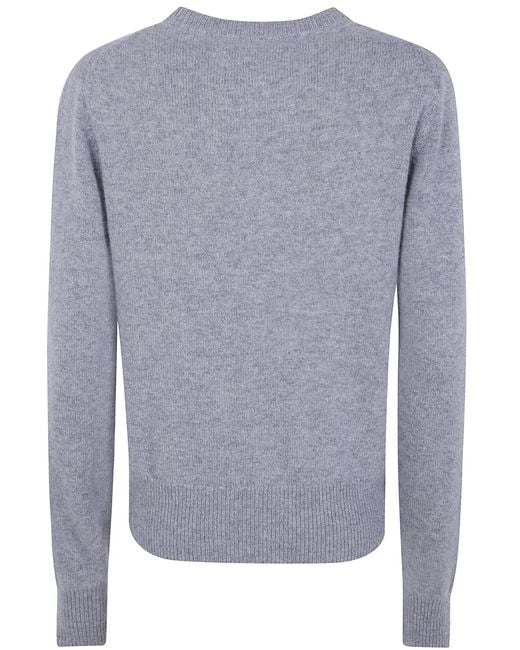 Extreme Cashmere Blue "Little Lamb N.435" Cardigan