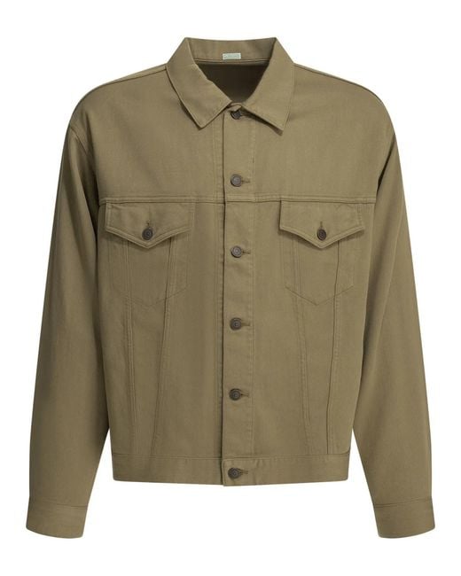 A.PRESSE Green "3Rd Type" Lightweight Jacket for men