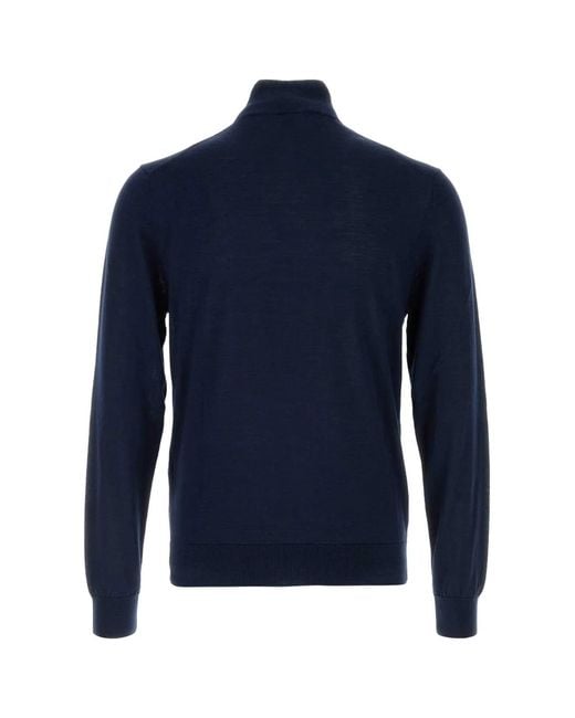 Etro Blue Cable Knit for men