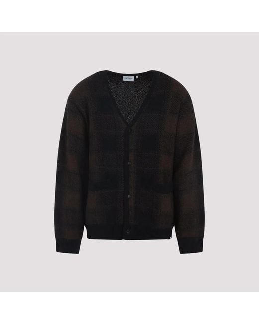 Carhartt Black Everson Alpaca Cardigan for men