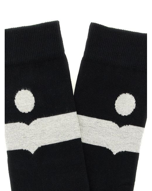 Isabel Marant Black 'Nesson' Socks