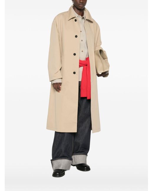 DUNST Natural Cotton Blend Coat