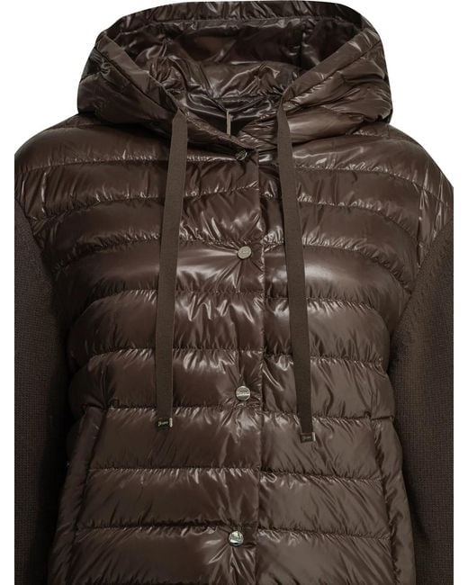 Herno Brown "Resort" Short Down Jacket