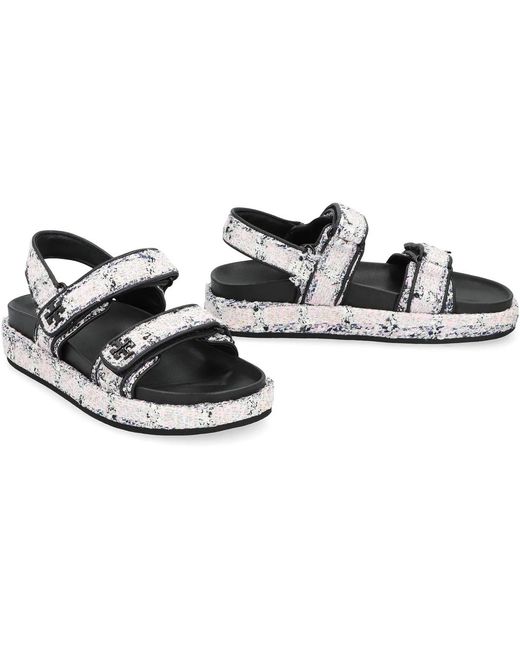 Tory Burch White Kira Sport Sandals