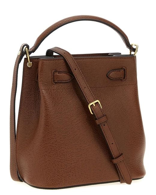 Mulberry Brown 'Islington' Bucket Bag