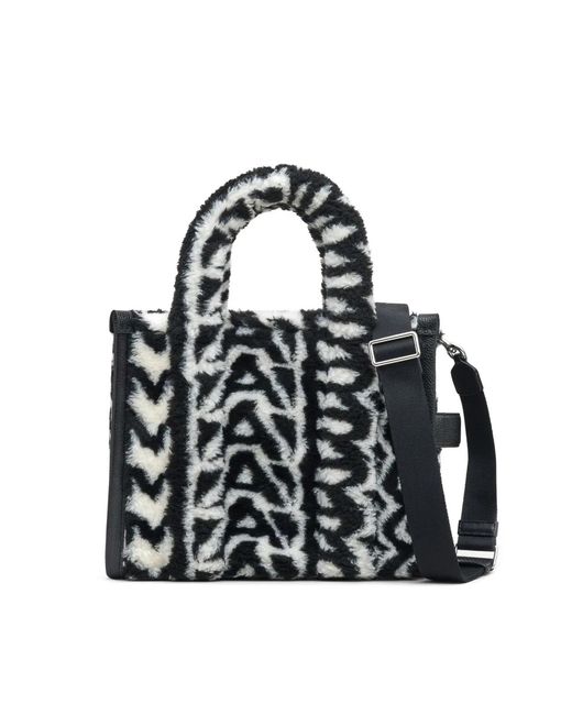 Marc Jacobs Black The Monogram Teddy Medium Tote Bag