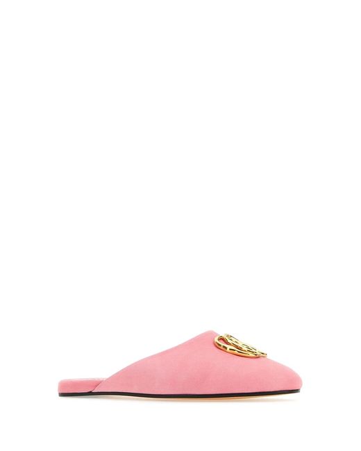Bally Pink Slippers