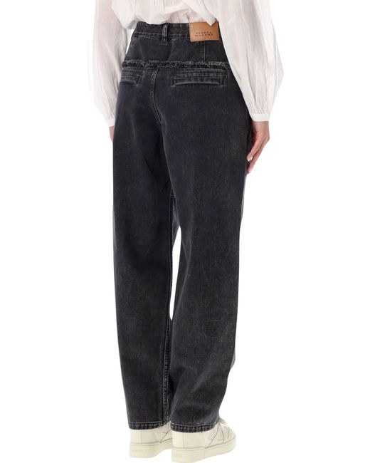 Isabel Marant Black Isabel Marant Etoile Iniza Loose Light Den