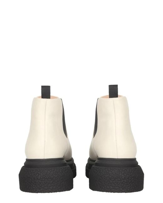 Stuart Weitzman White Charli Boots