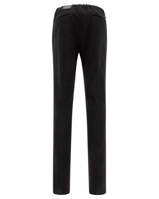 Incotex Black Trousers for men