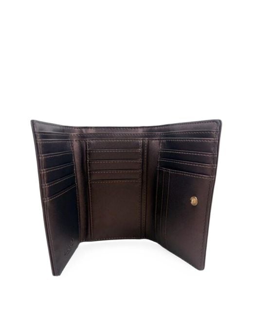 Liu Jo Brown Dark Polyurethane Wallet