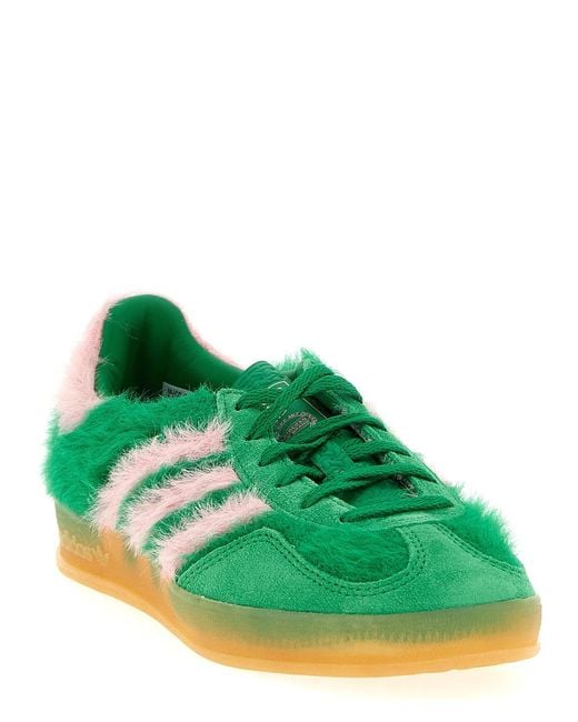 Adidas Originals Green 'Gazelle Indoor' Sneakers