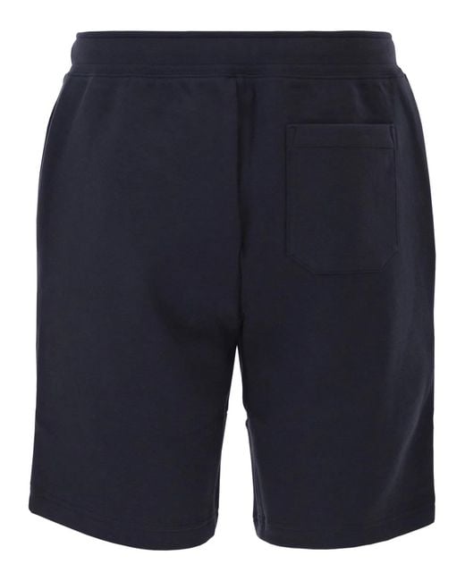 Polo Ralph Lauren Blue Double-Knit Shorts for men