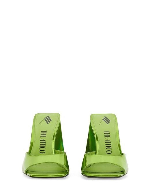 The Attico Green Mule Devon