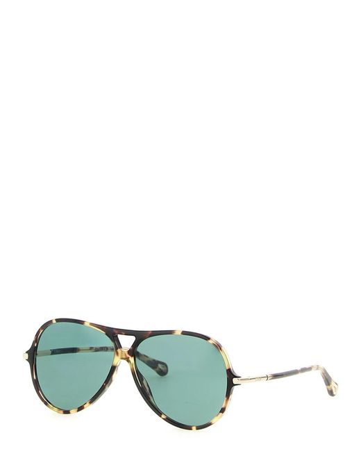 Chloé Green Chloé '59' Sunglasses