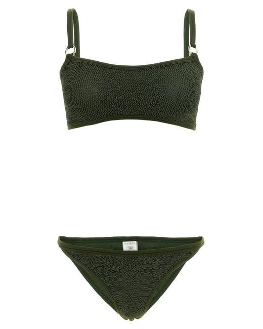 Hunza G Green 'Iris' Bikini