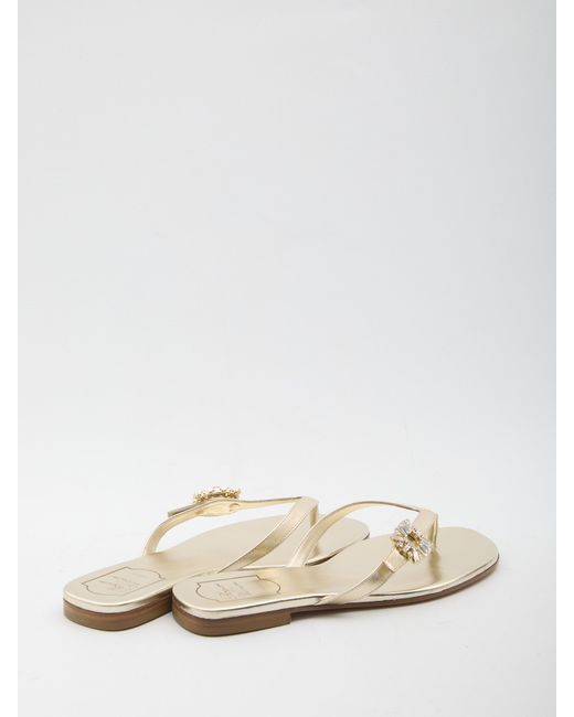 Roger Vivier Natural Calfskin Shoes