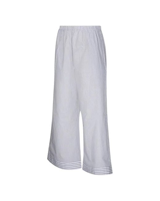 By Malene Birger White "Mirabello" Trousers