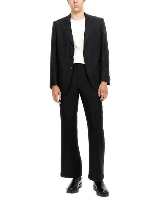 Tonello Black Singlebreasted Jacket for men