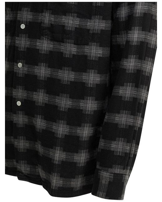 Beams Plus Black Cotton Shirt for men