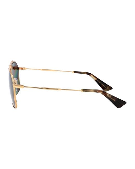 Dolce & Gabbana Green Dolce & Gabbana Metal Sunglasses