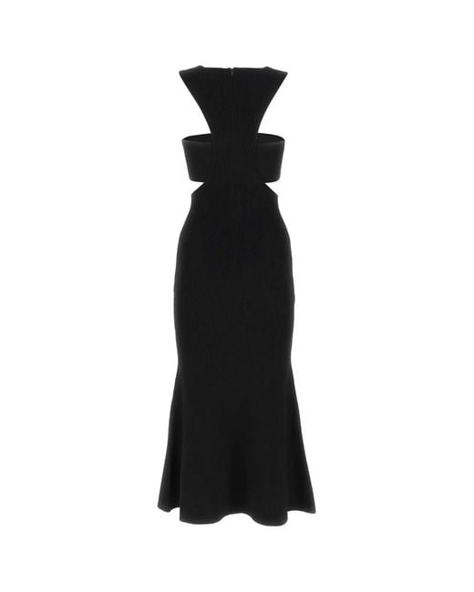 McQueen Black Abito