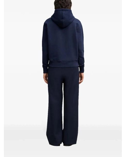 AMI Blue De Coeur Hoodie for men