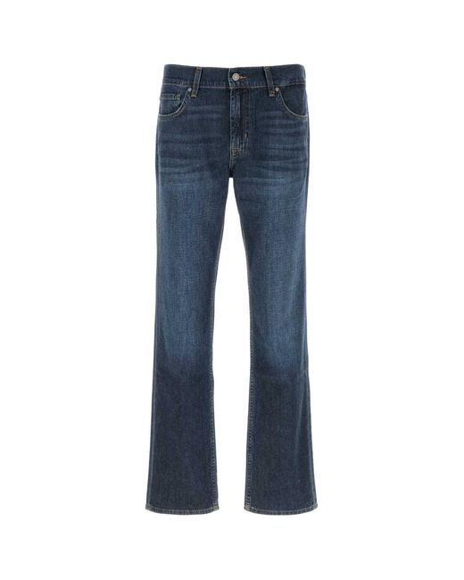 7 For All Mankind Blue Regular None Jeans for men