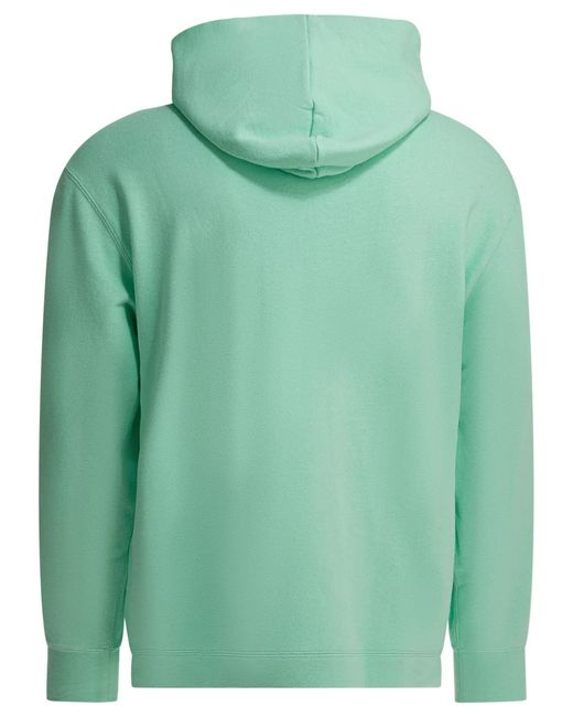 Beams Plus Green Cotton Sweatshirt for men