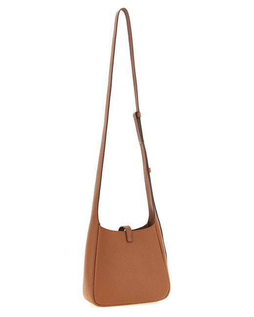 Tory Burch Brown 'Miller Swing' Crossbody Bag