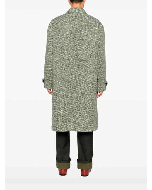 Gucci Green Polyester Coat for men