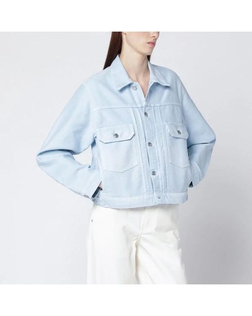 Victoria Beckham Blue Denim Jacket
