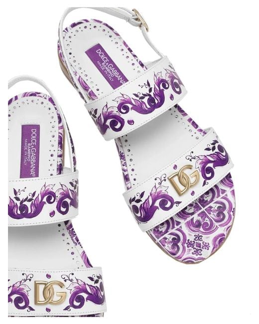 Dolce & Gabbana White Dolce & Gabbana Sandals