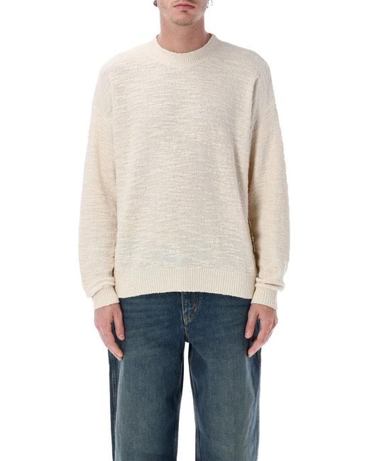 Isabel Marant Blue Marant Achille Textured Knit Sweater for men