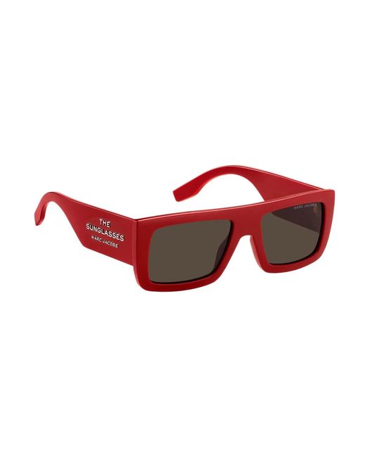Marc Jacobs Red 775S Logo Sunglasses