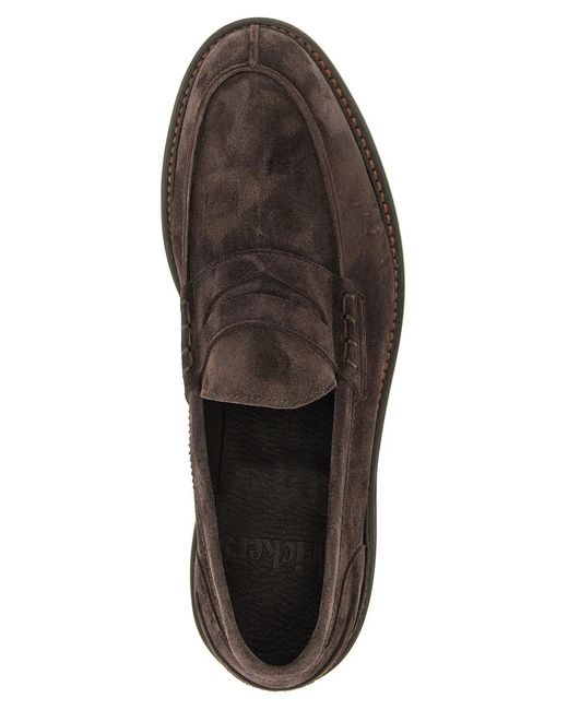 Tricker's Brown 'Adam' Loafers for men