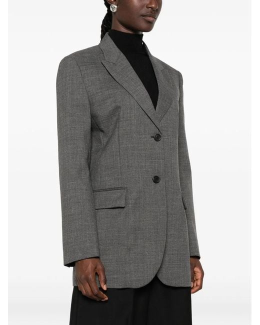 Prada Gray Blazer Jacket