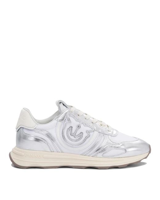 Pinko White Zoe Sneakers