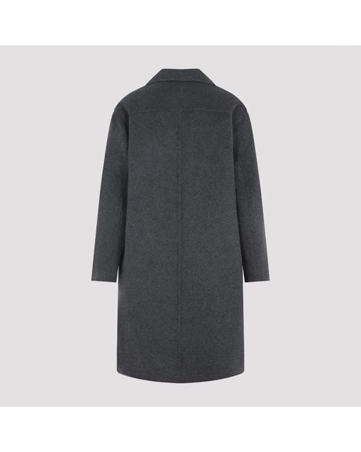 AMI Gray Trench Coat for men