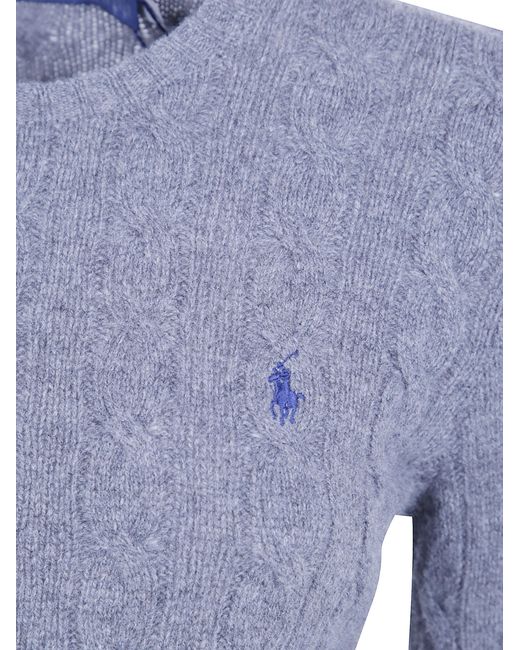 Polo Ralph Lauren Blue "Julianna" Long Sleeves Pullover