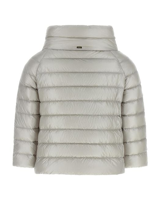 Herno Gray 'Sofia' Cape