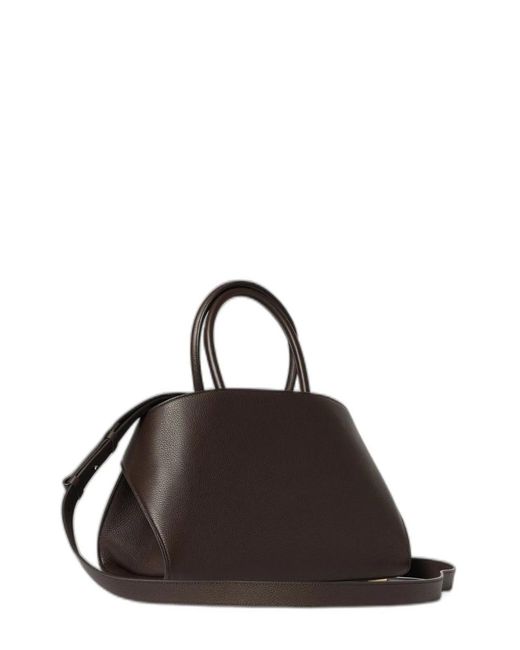 Ferragamo Black Hug Small Leather Handbag