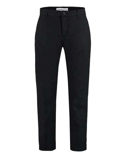 Department 5 Black Prince Chino Pants for men